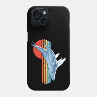 Humpback Whales 60s Sunset Phone Case