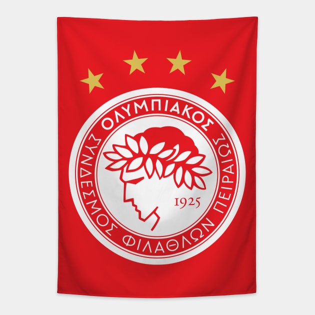 Olympiacos Tapestry by Indie Pop