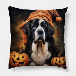 Bernand for Halloween Pillow