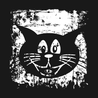 Happy Cat (Grunge) T-Shirt