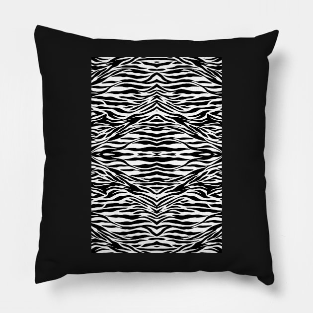 Zebra Pillow by TheLaundryLady