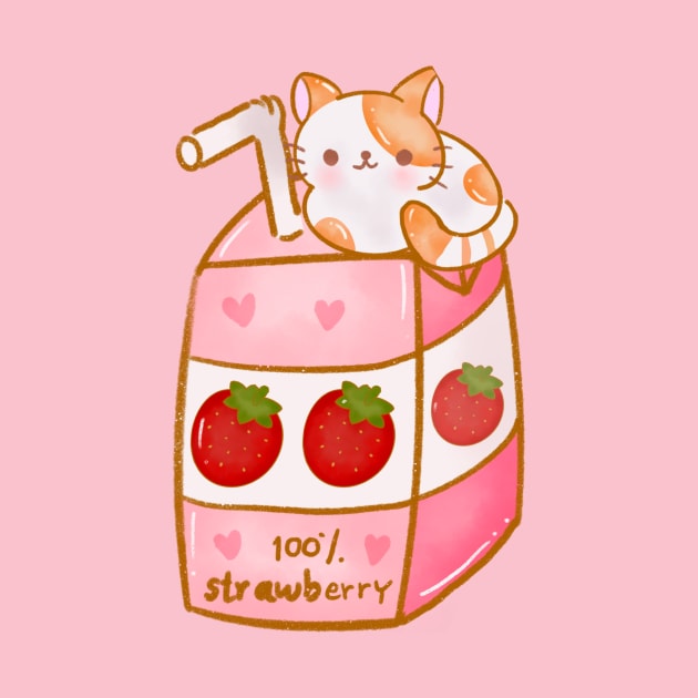 Cute juice cat by RocioRo