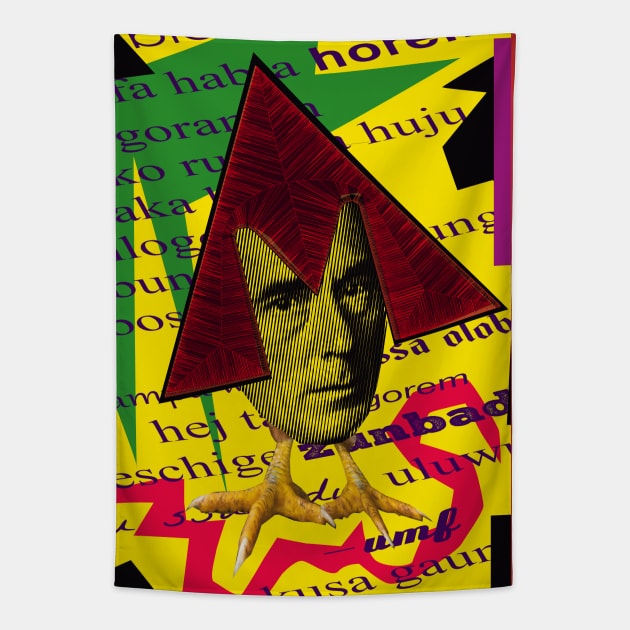 Hugo Ball The Father of Dadaism Hugo Ball Tapestry TeePublic