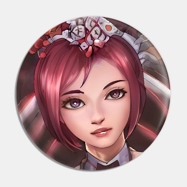 red hair anime girl Pin by animegirlnft