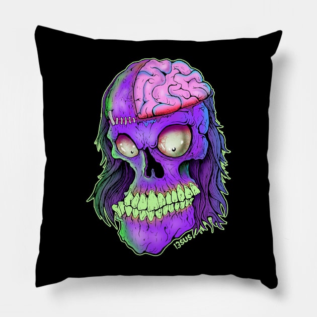 Halloween Monster by Blood Empire Pillow by BloodEmpire