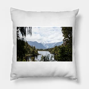 Lake Matheson, New Zealand Pillow