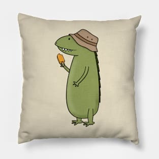 Lizard Monster with Popsicle Pillow