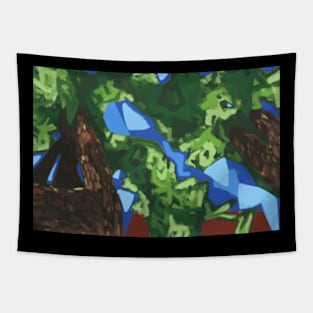 Abstract Forest Tapestry