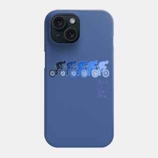 Fight. To. The. Line. For the cyclist. For the competitor. Phone Case