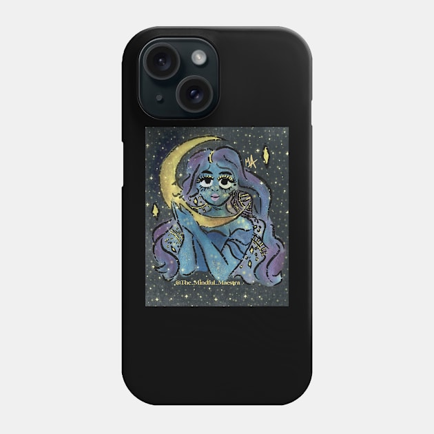 Moon Fairy Phone Case by The Mindful Maestra