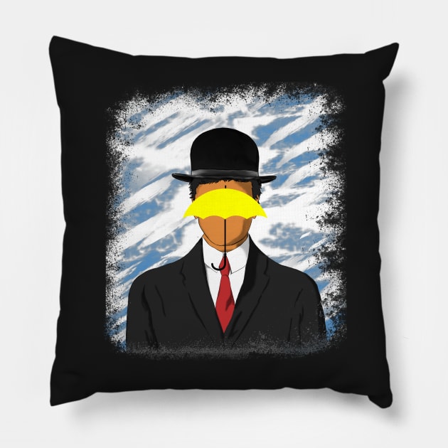 How I met your mother - Son of yellow umbrella dark Pillow by Uwaki