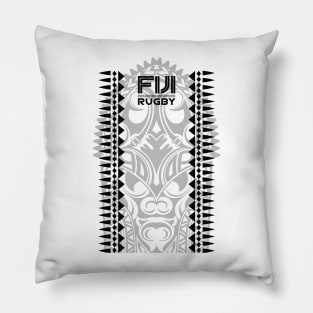 Fiji Rugby Tattoo Mask Memorabilia Pillow