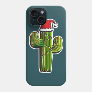 Christmas Cactus Phone Case