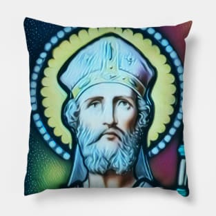 Anselm of Canterbury Portrait | Anselm of Canterbury Artwork 6 Pillow