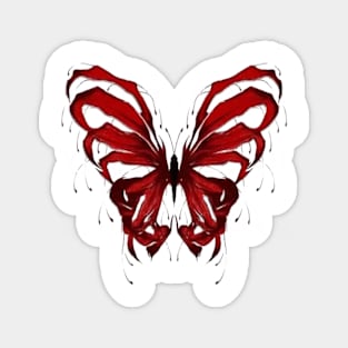 Abstract butterfly Magnet