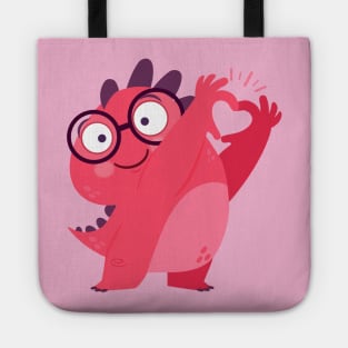 Dino love Tote