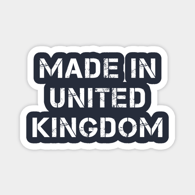 Born in United Kingdom Magnet by PallKris