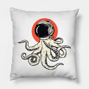 Octopus astronaut Pillow