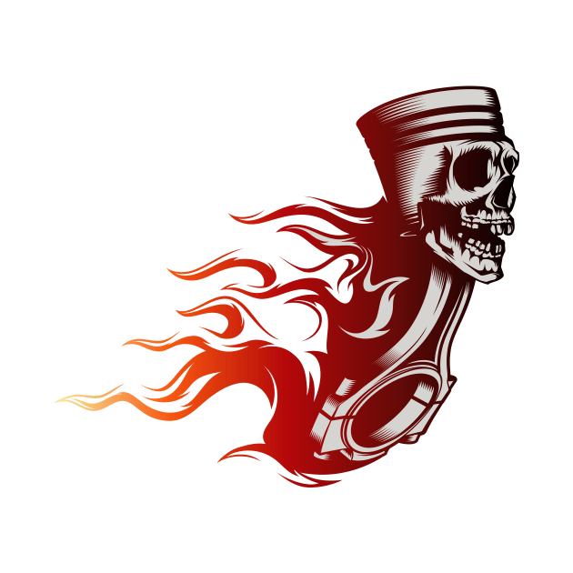 Piston Skull by viSionDesign