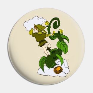 Bean Stalk Pin