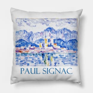 Gray Weather, Antibes by Paul Signac Pillow