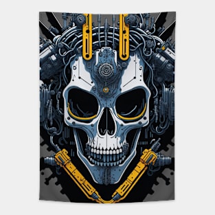 Mecha Skull S01 D99 Tapestry