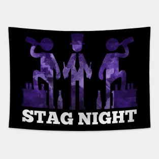 Stag Night Tapestry