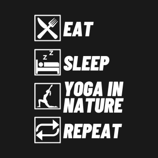 Outdoor Yoga - Yoga in Nature T-Shirt