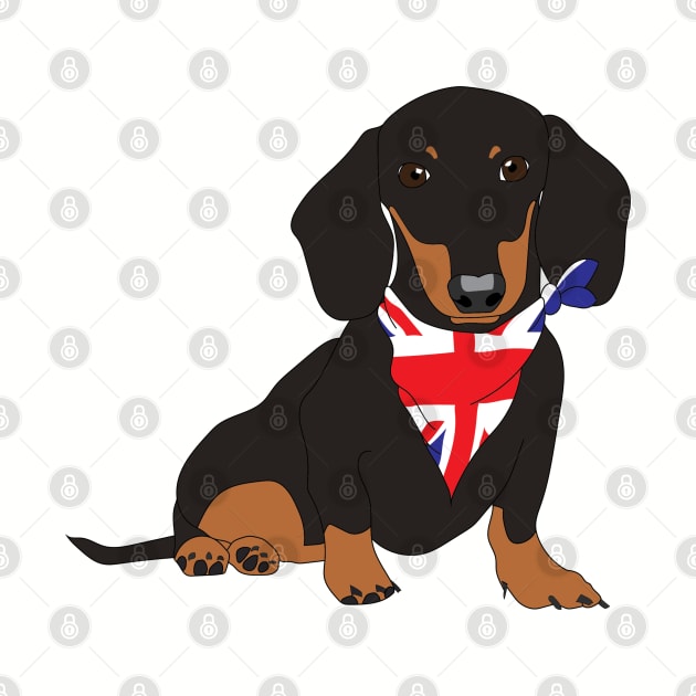 Great British Sausage Dog by BasicBeach