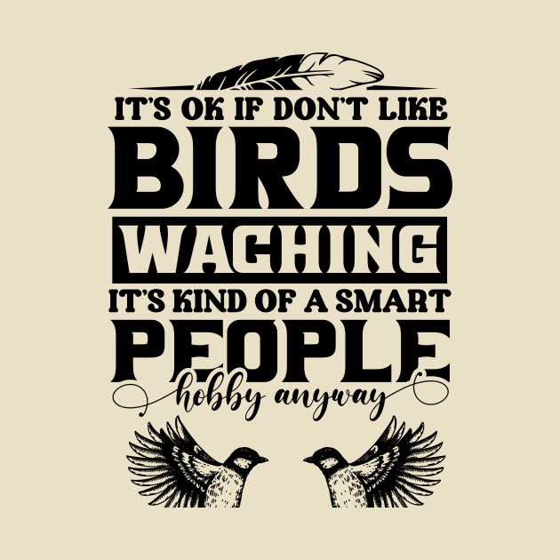 Birdwatching Hobby Design by mieeewoArt