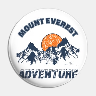 Mount Everest Adventure Pin