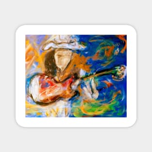 Stevie Ray Vaughn Magnet