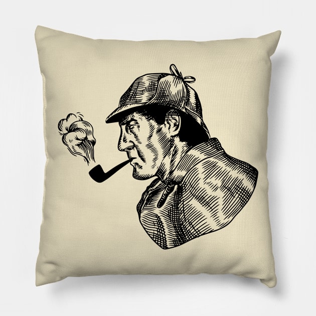 HOLMES Pillow by phborg