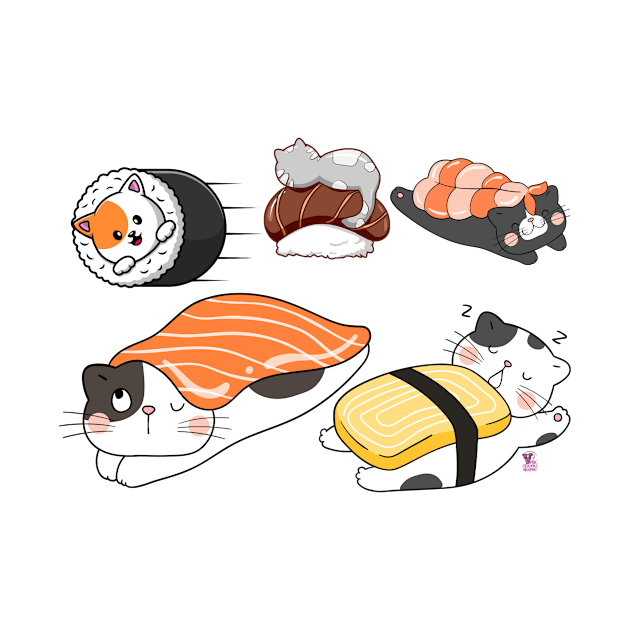 Sushi Cat by Viper Unconvetional Concept