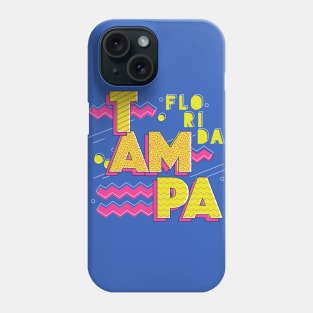 Retro 90s Tampa, Florida Phone Case