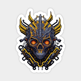 Mecha Skull S02 D82 Magnet