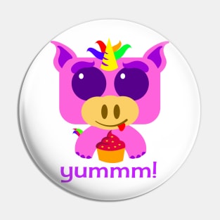 Unicorn YUM! Pin