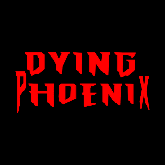 Dying Phoenix Text Logo by Dying_Phoenix