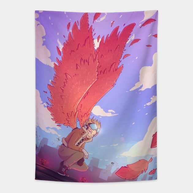 Hawks Tapestry by Susto