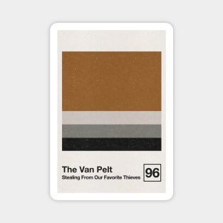 The Van Pelt / Minimalist Style Graphic Poster Art Design Magnet