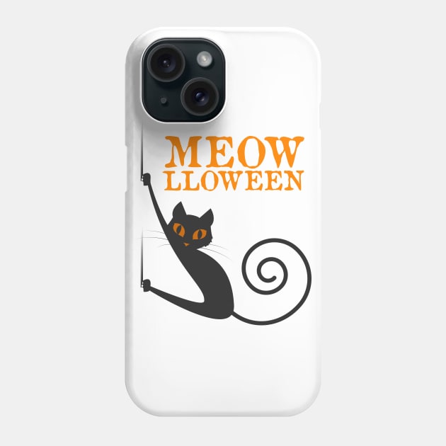 Meowlloween | Monster Face Costume Halloween| Trick or treat | Halloween gift | Spooky season gifts | Halloween Decor gifts | Funny Halloween Trick or treat | Alien Lovers Halloween | Halloween monsters | Spooky season Phone Case by johnii1422