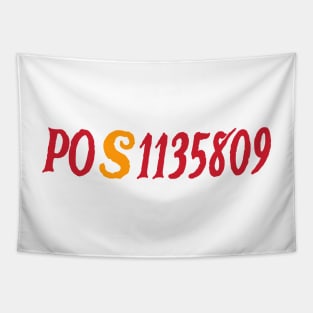 POS1135809 tRump Fulton County Jail Inmate Number - Front Tapestry