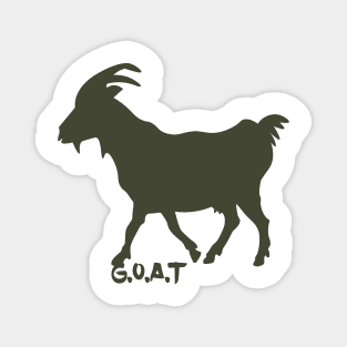 G.O.A.T. olive Magnet