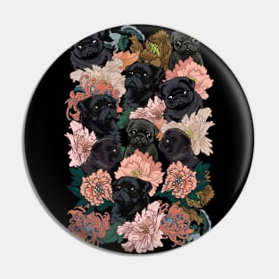 Because Black Pug Pin