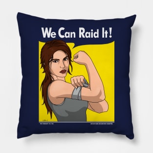 We can Raid it! Pillow