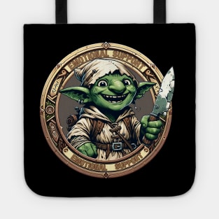 Emotional Support Goblin Badge Tote