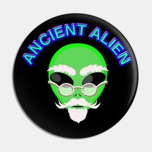 Ancient Alien Head Pin