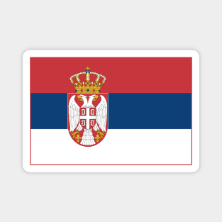 Flag of Serbia Magnet