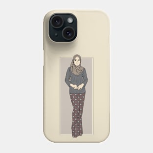 Woman In Kebaya Dress Phone Case