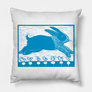 Gergin over the radish patch Pillow